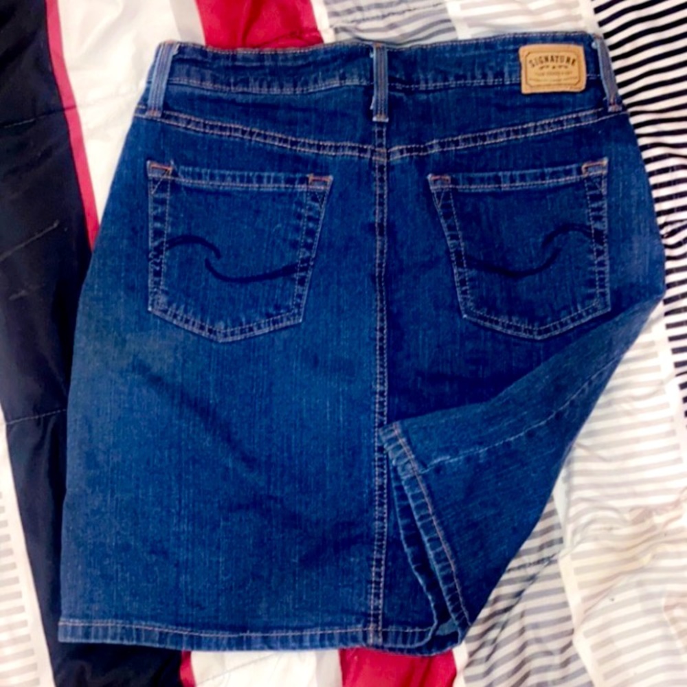 Denim size 8 vintage antique skirt Levi